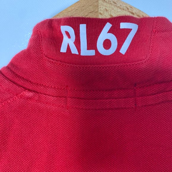 Polo Ralph Lauren Youth Jacket Canada Flag Big Pony Zip Up Red Sz M - Picture 8 of 8